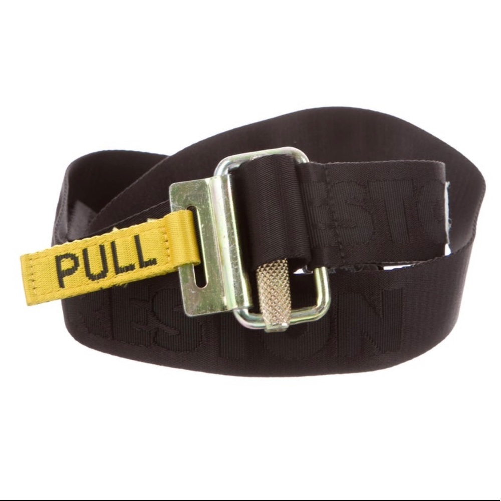 Heron Preston Canvas Logo Belt